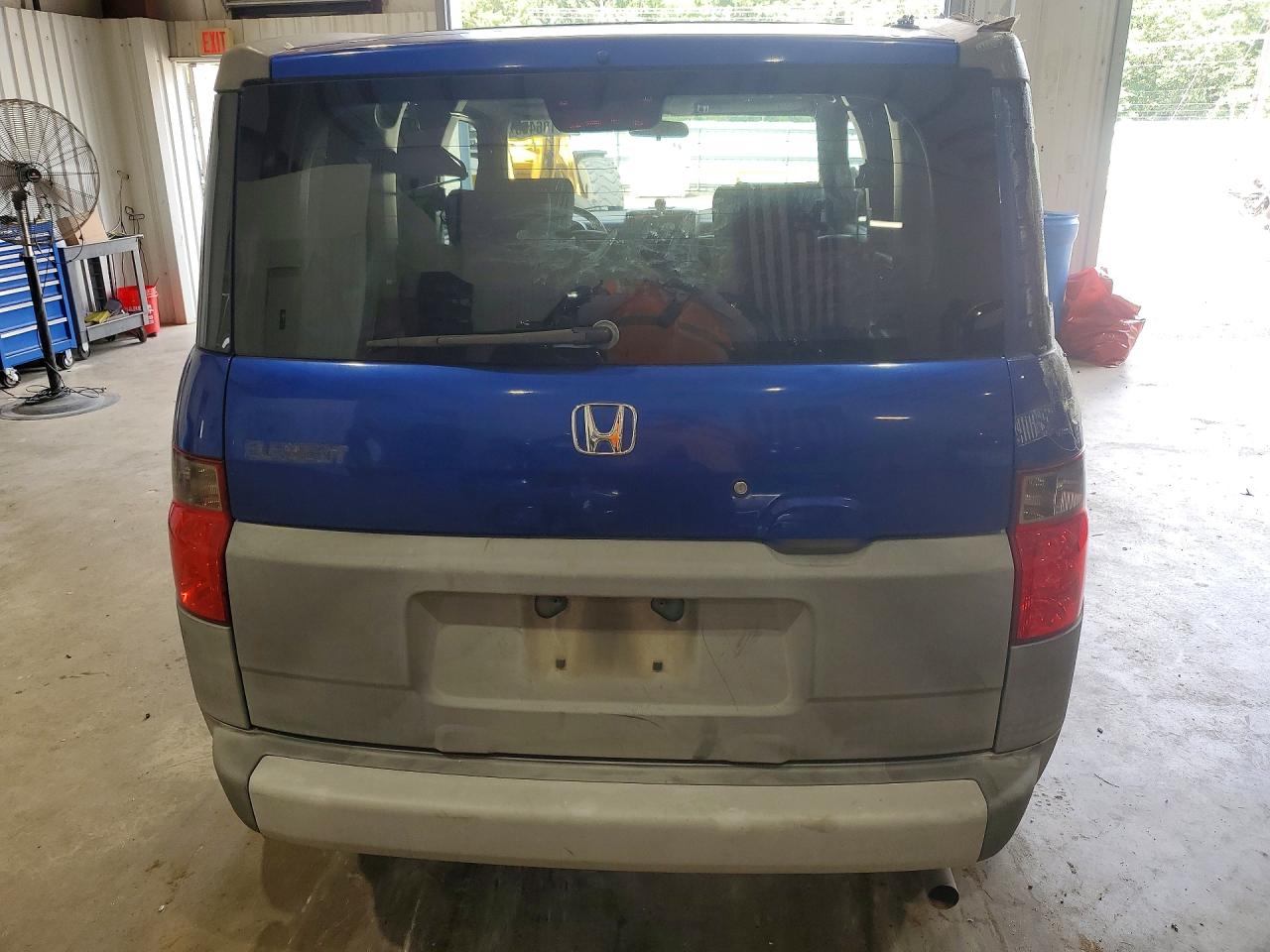 2004 Honda Element Lx Blue vin: 5J6YH27324L019512