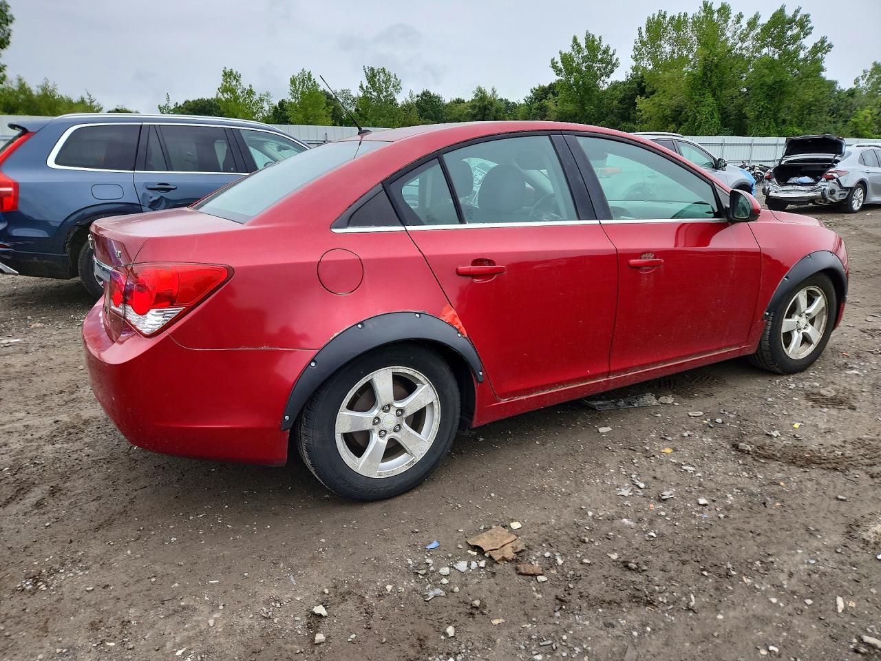 2012 Chevrolet Cruze Lt Красный vin: 1G1PE5SC0C7328074