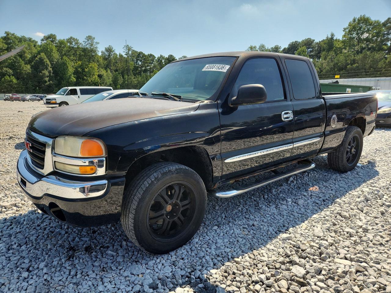 2006 Gmc New Sierra K1500 Black vin: 1GTEK19B46Z226413