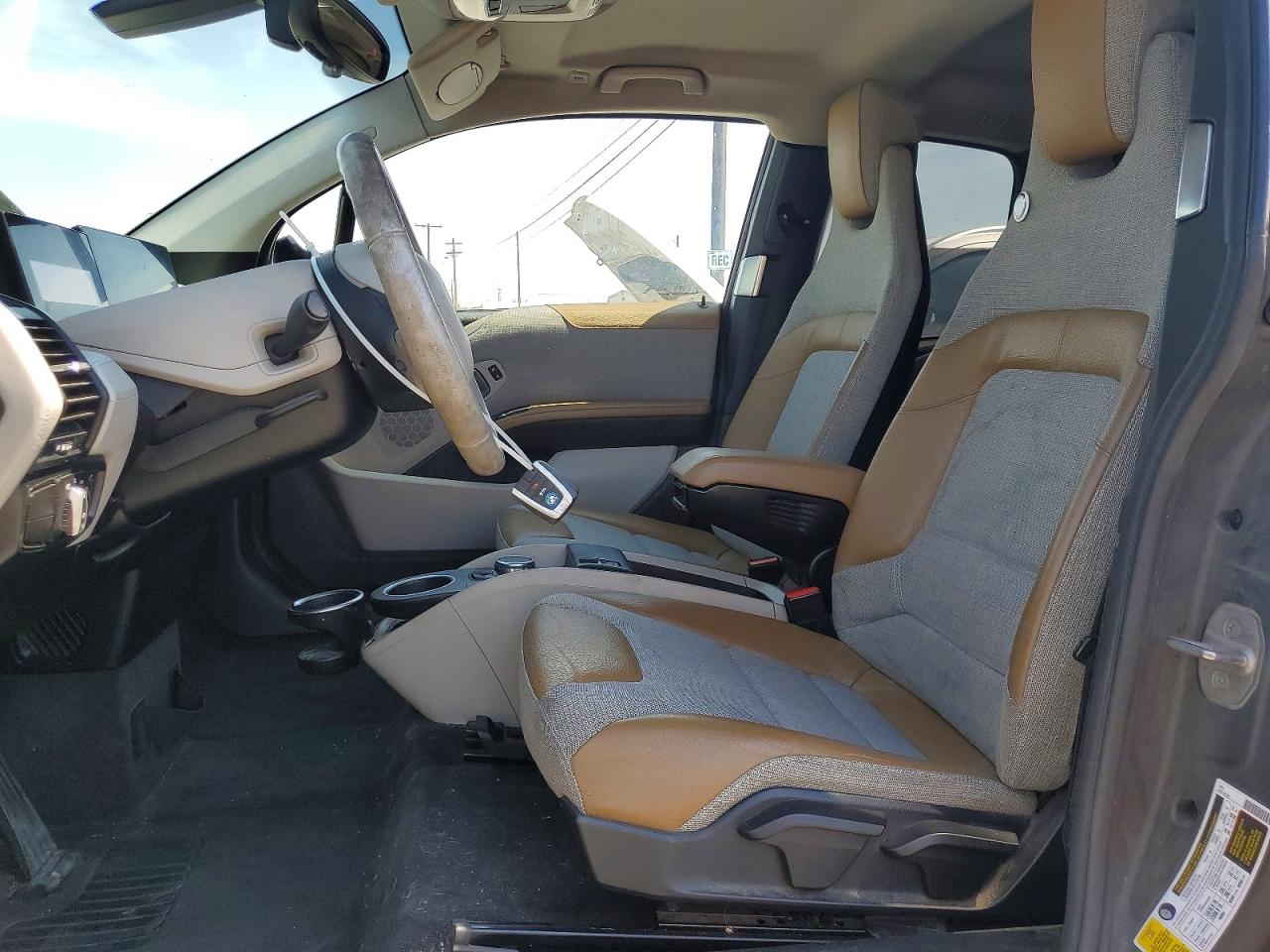 2015 Bmw I3 Rex White vin: WBY1Z4C59FV504422
