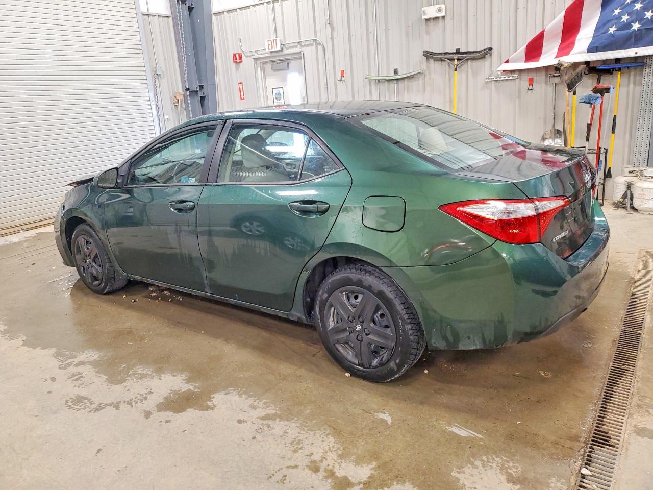 2014 Toyota Corolla Le Green vin: 5YFBURHE2EP104102