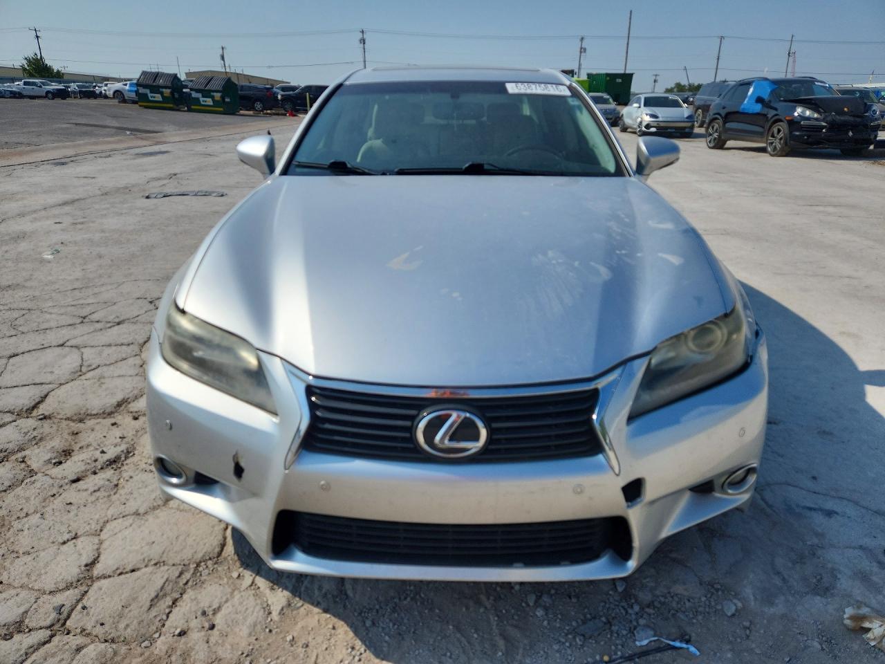 2013 Lexus Gs 350 Silver vin: JTHBE1BL7D5011799