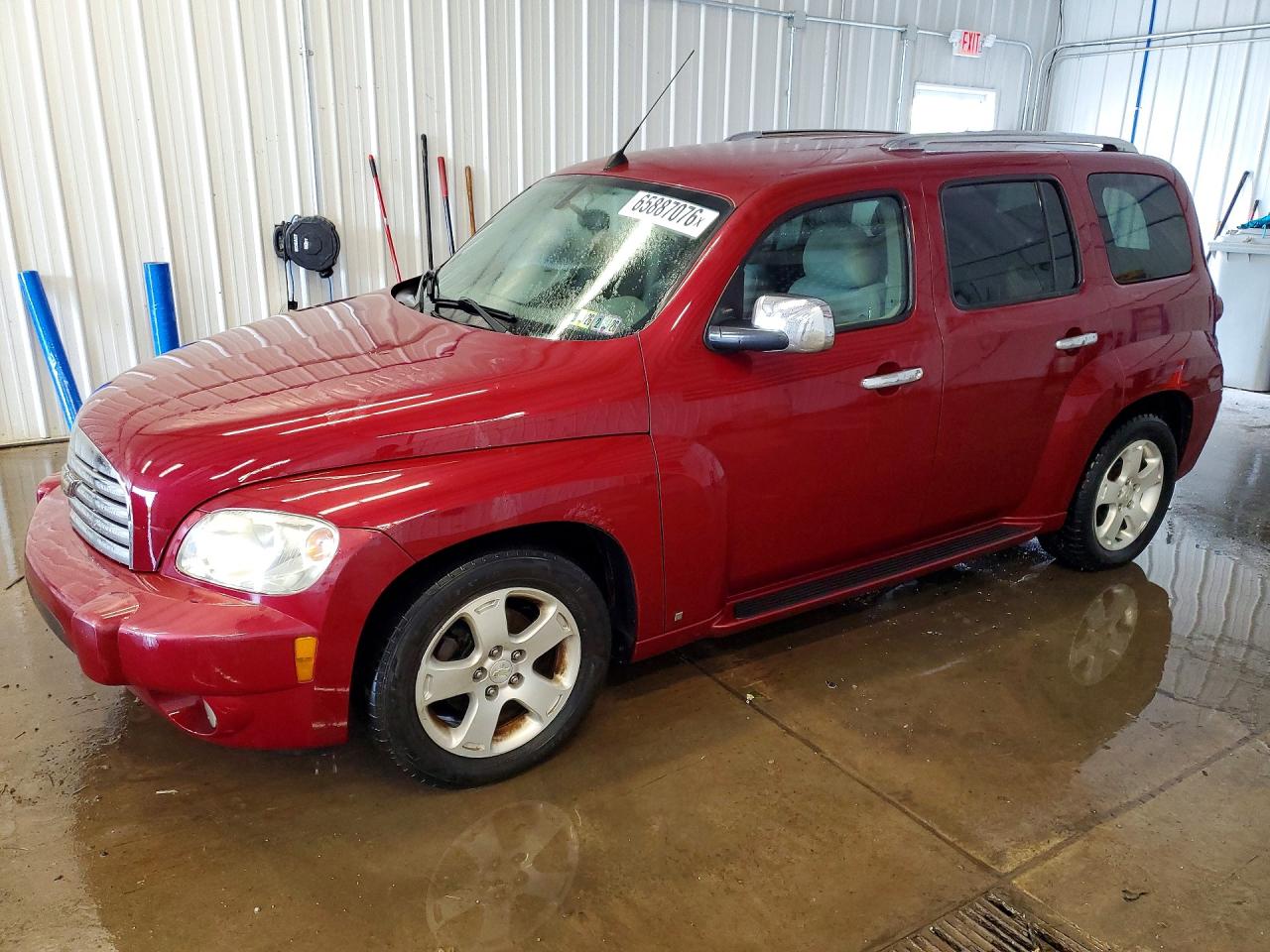2006 Chevrolet Hhr Lt Burgundy vin: 3GNDA23D26S563875