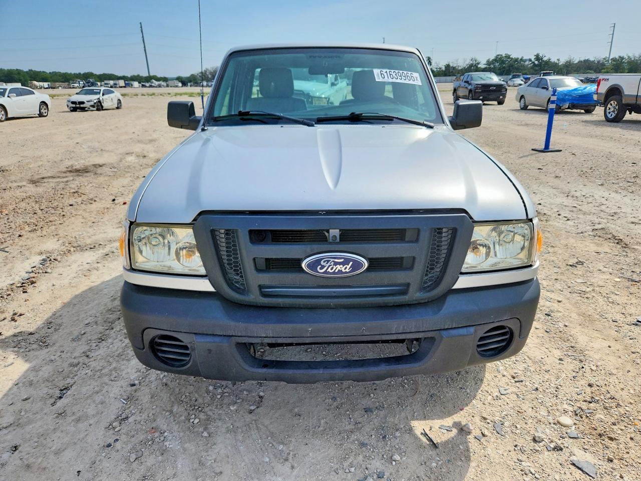 2010 Ford Ranger Silver vin: 1FTKR1AD6APA46074