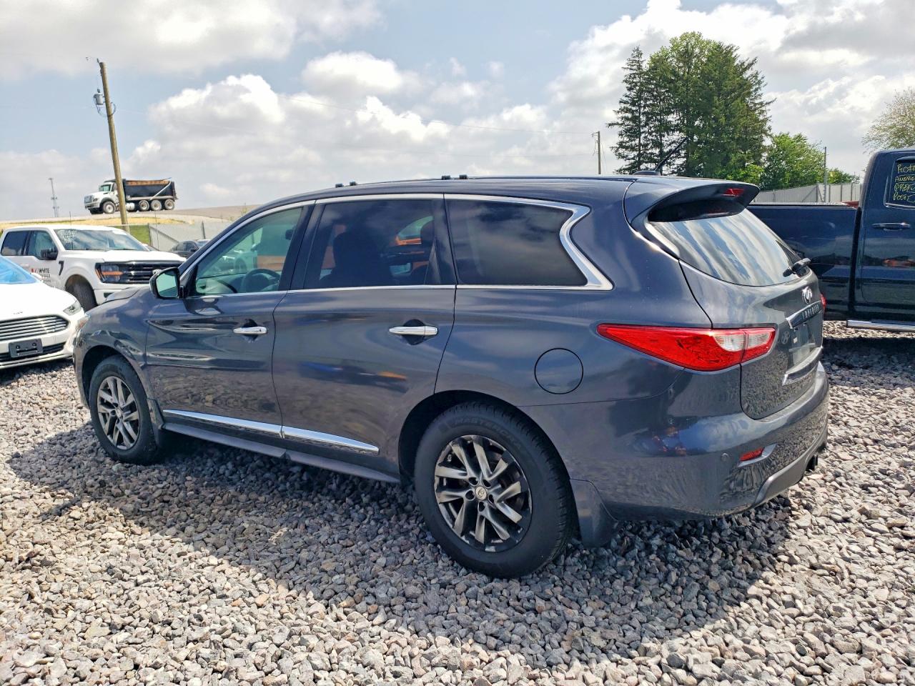 2013 Infiniti Jx35 Base Silver vin: 5N1AL0MMXDC340233