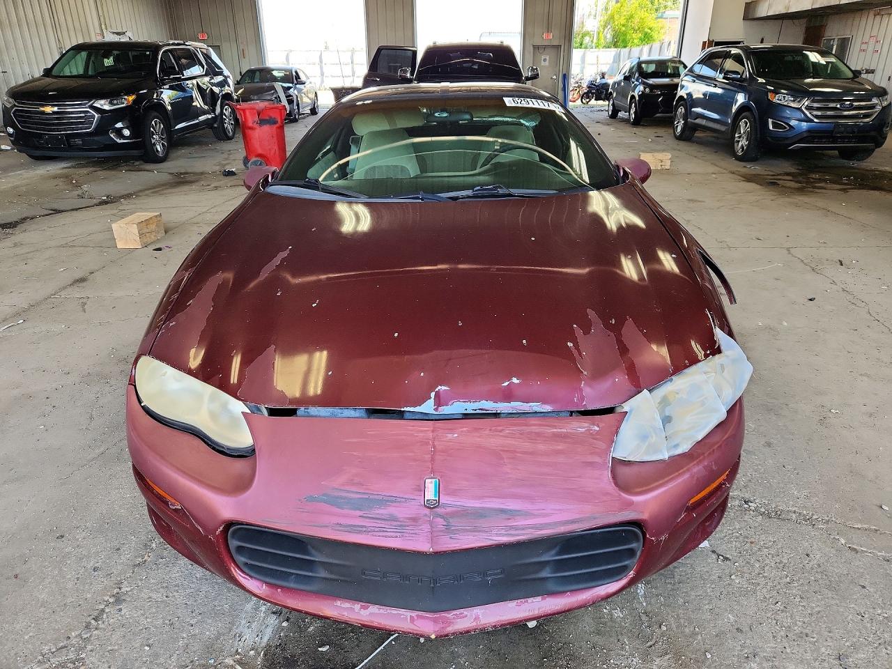2001 Chevrolet Camaro Red vin: 2G1FP22K712141124