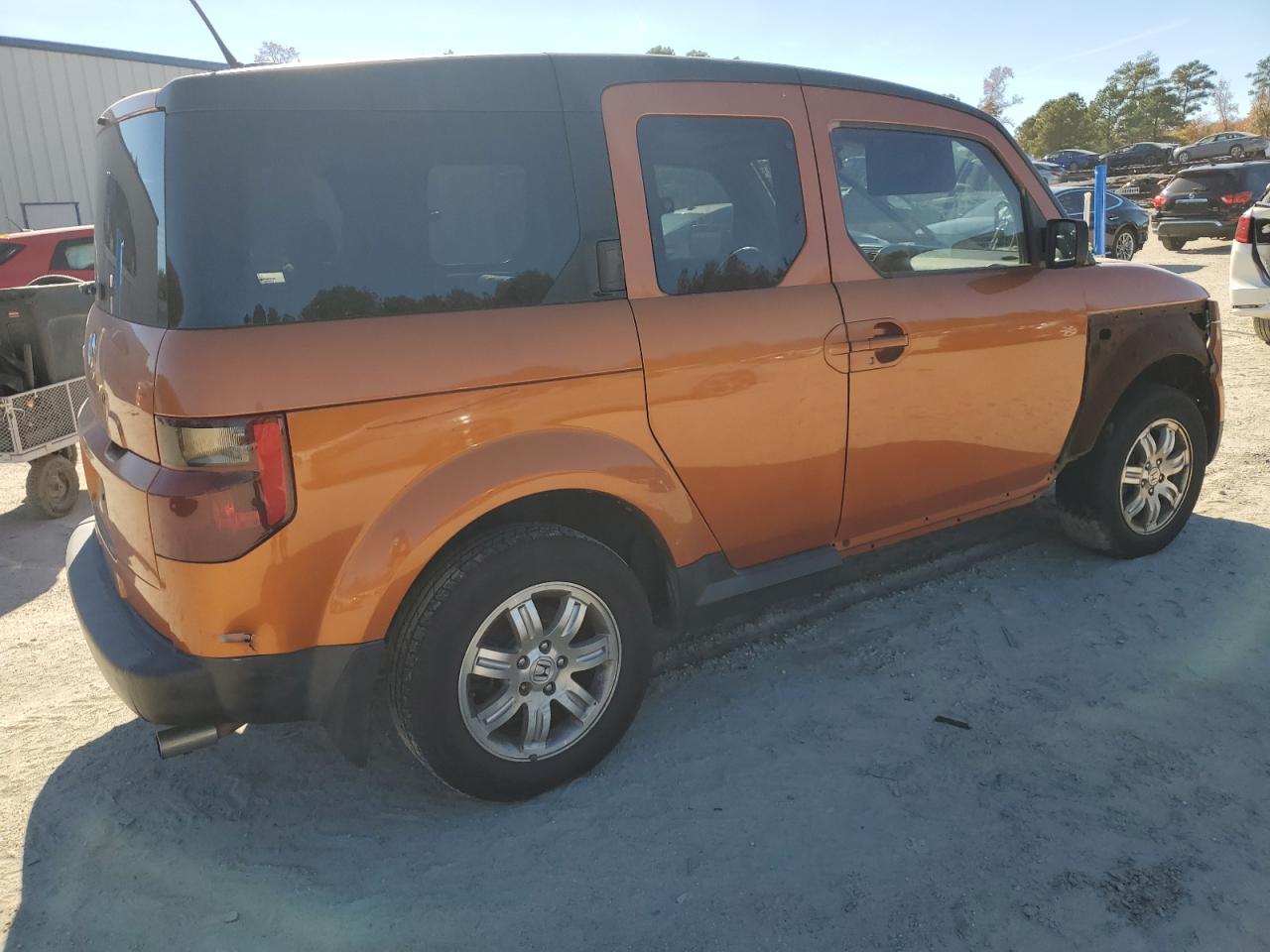 2007 Honda Element Ex Оранжевый vin: 5J6YH18717L006024
