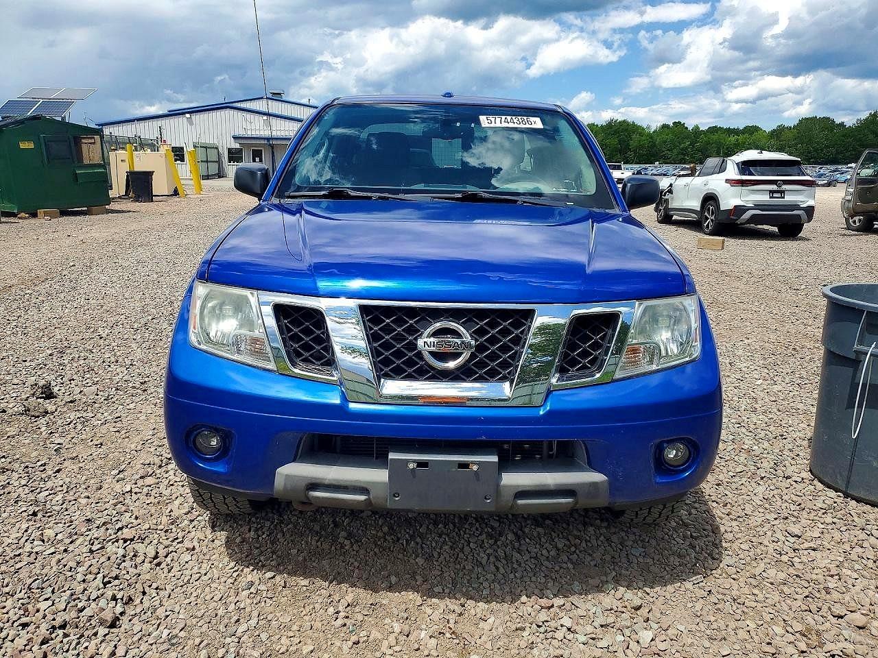 2012 Nissan Frontier S Blue vin: 1N6AD0EV2CC417570