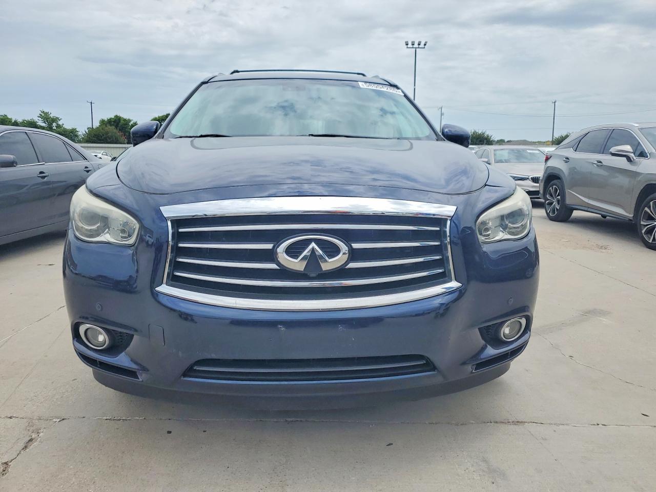 2015 Infiniti Qx60 Base Blue vin: 5N1AL0MMXFC501912