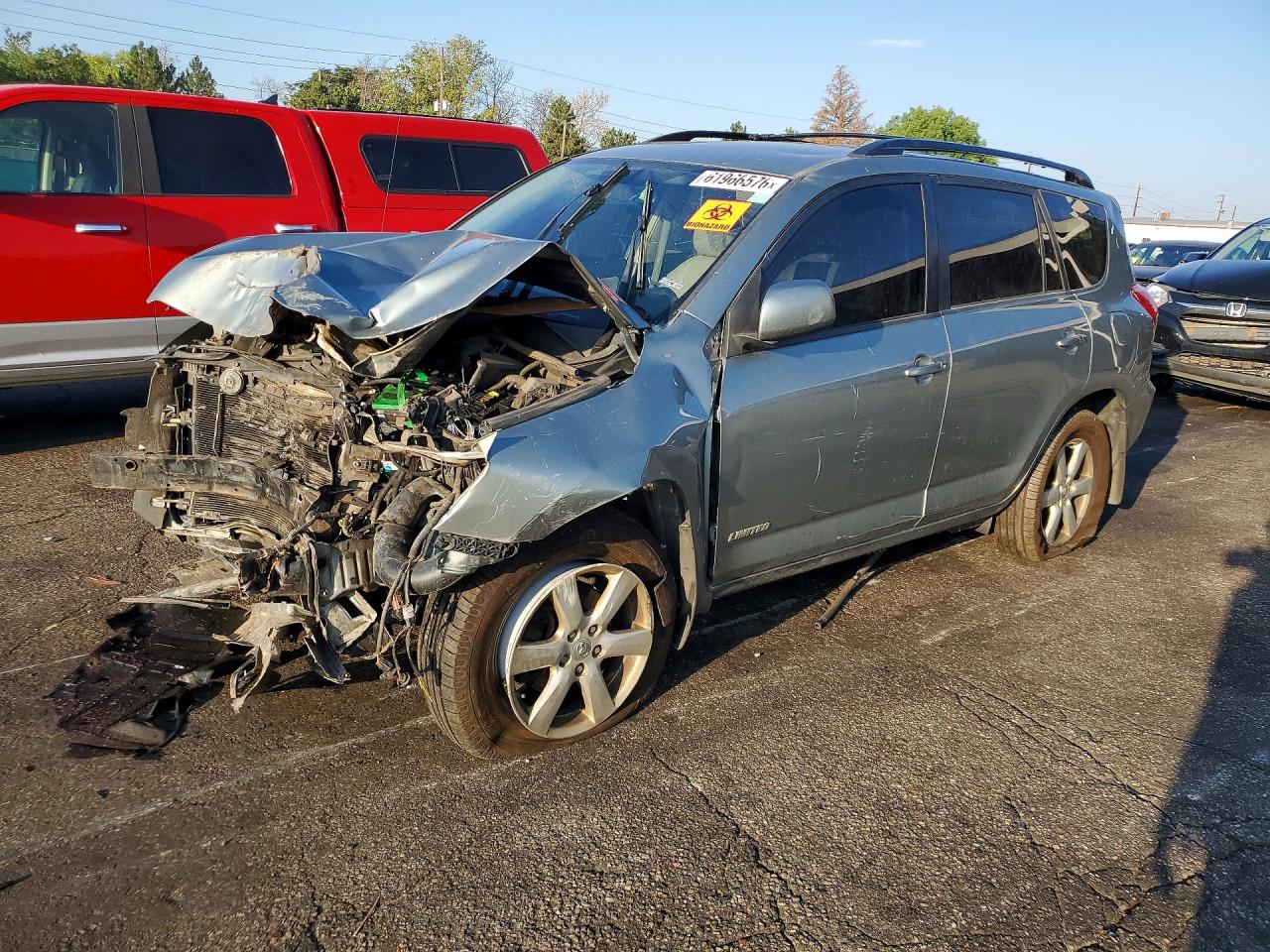 2008 Toyota Rav4 Limited Зеленый vin: JTMBK31V786044102