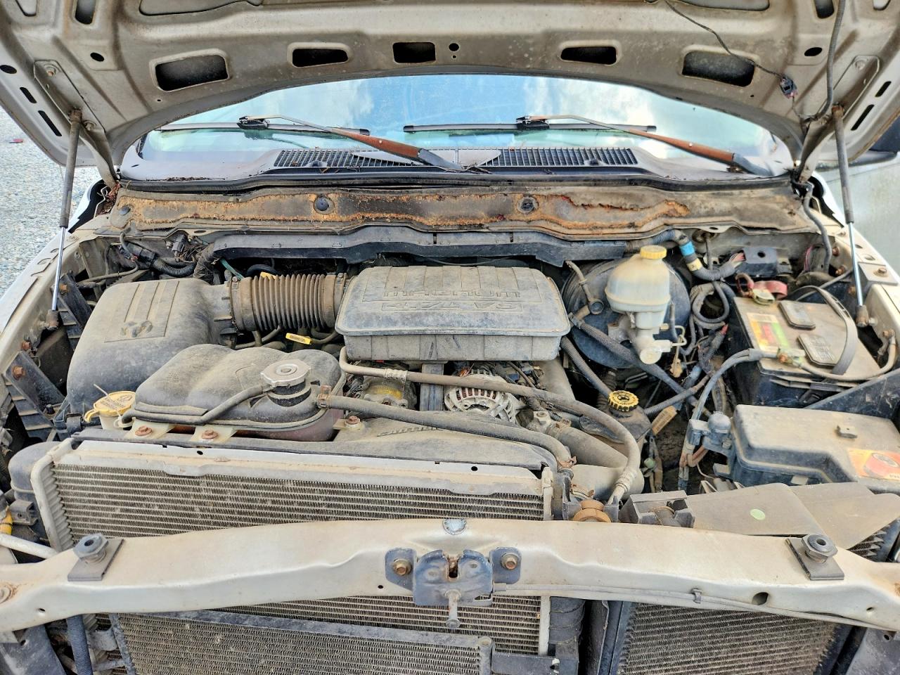 2002 Dodge Ram 1500 Silver vin: 3D7HA18N22G117735