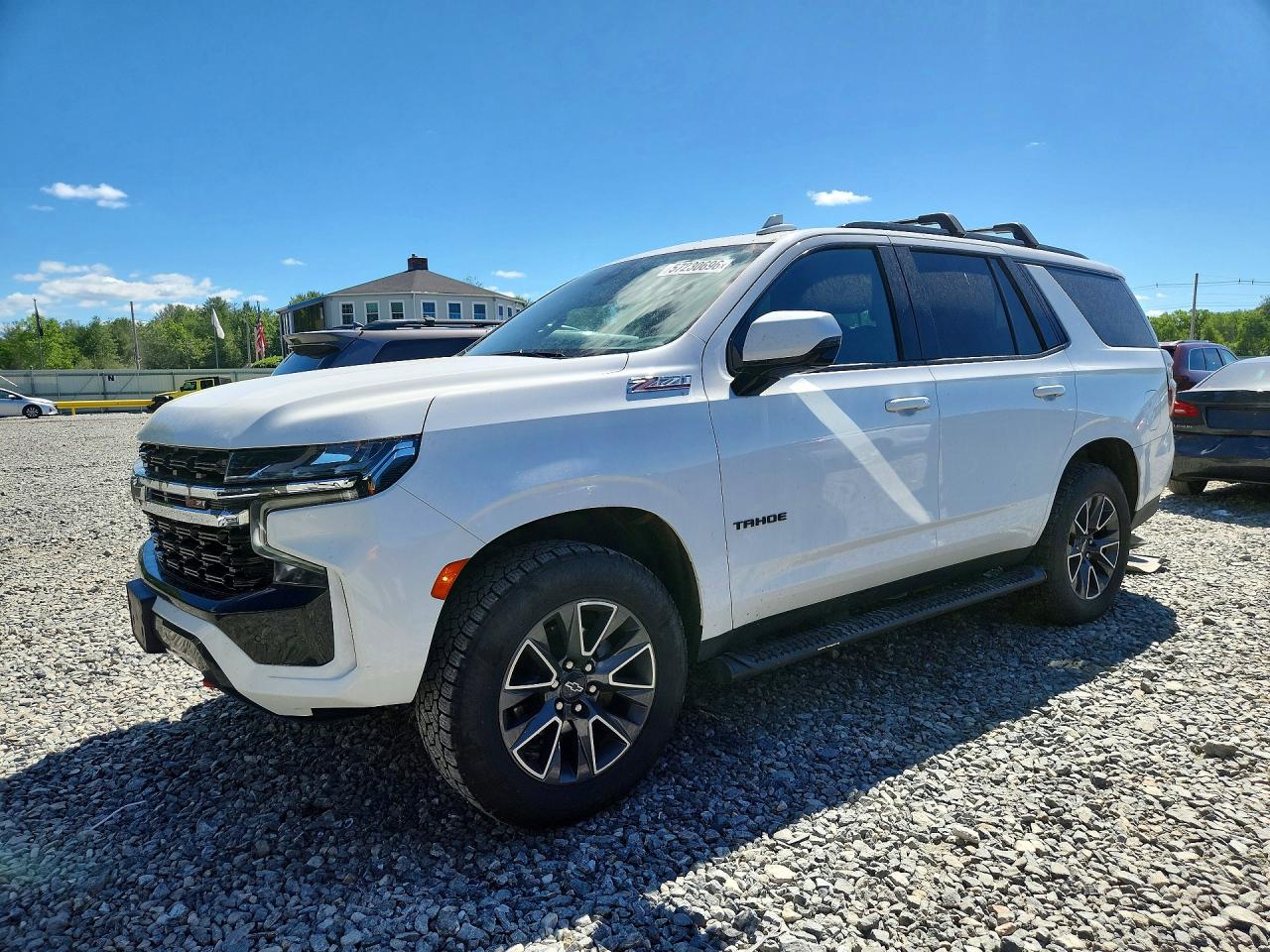 2021 Chevrolet Tahoe K1500 Z71 White vin: 1GNSKPKD8MR105518
