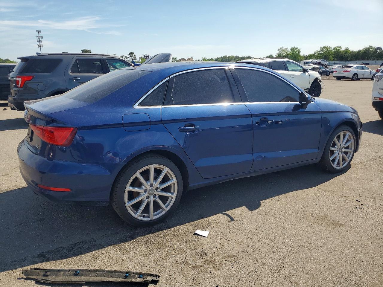 2015 Audi A3 Premium Plus Blue vin: WAUCJGFF6F1075655