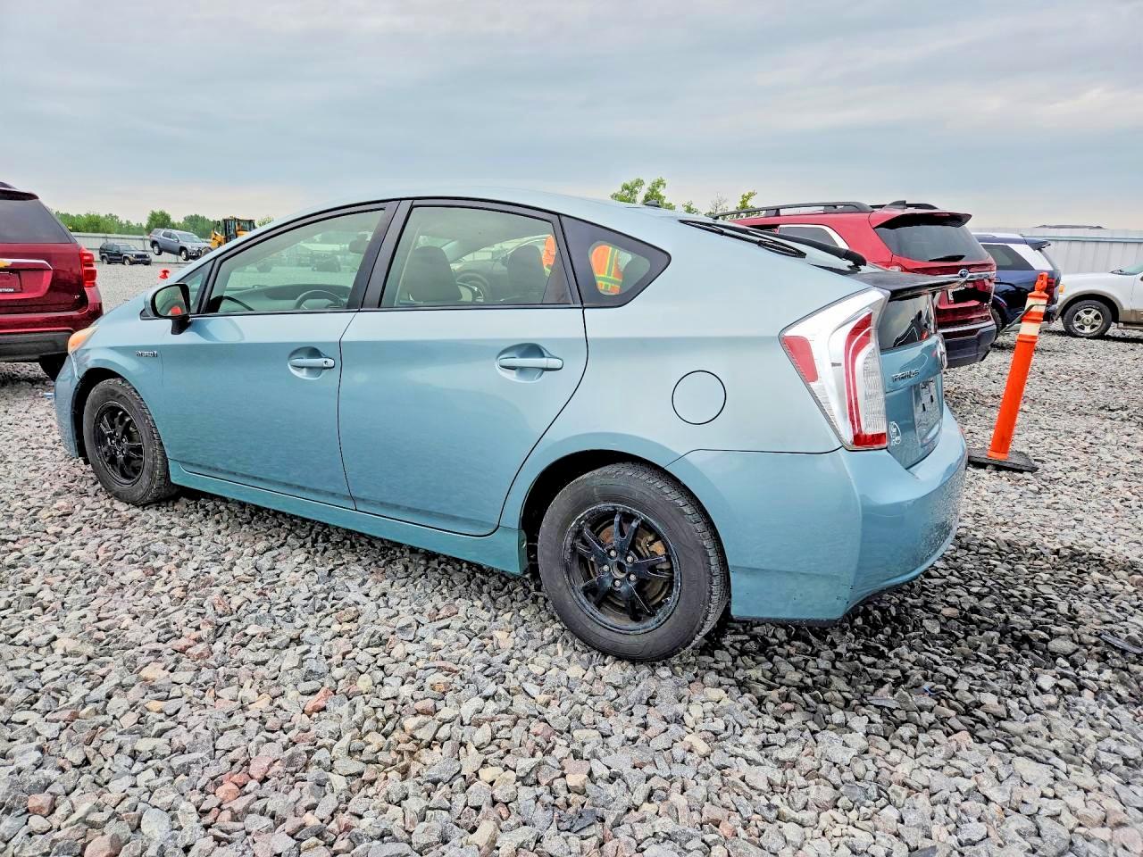 2013 Toyota Prius Two Turquoise vin: JTDKN3DU7D1663459