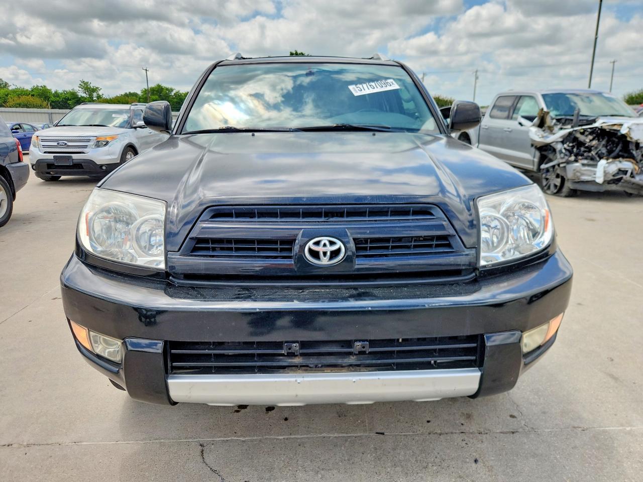 2004 Toyota 4runner Limited Black vin: JTEZU17R940039919