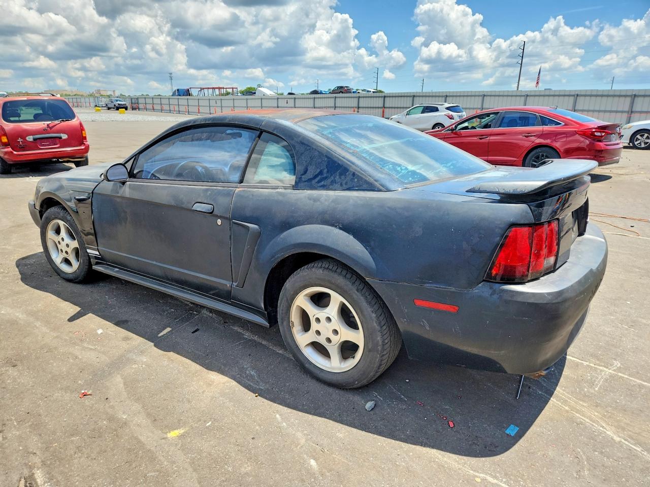 2003 Ford Mustang Black vin: 1FAFP40463F364673