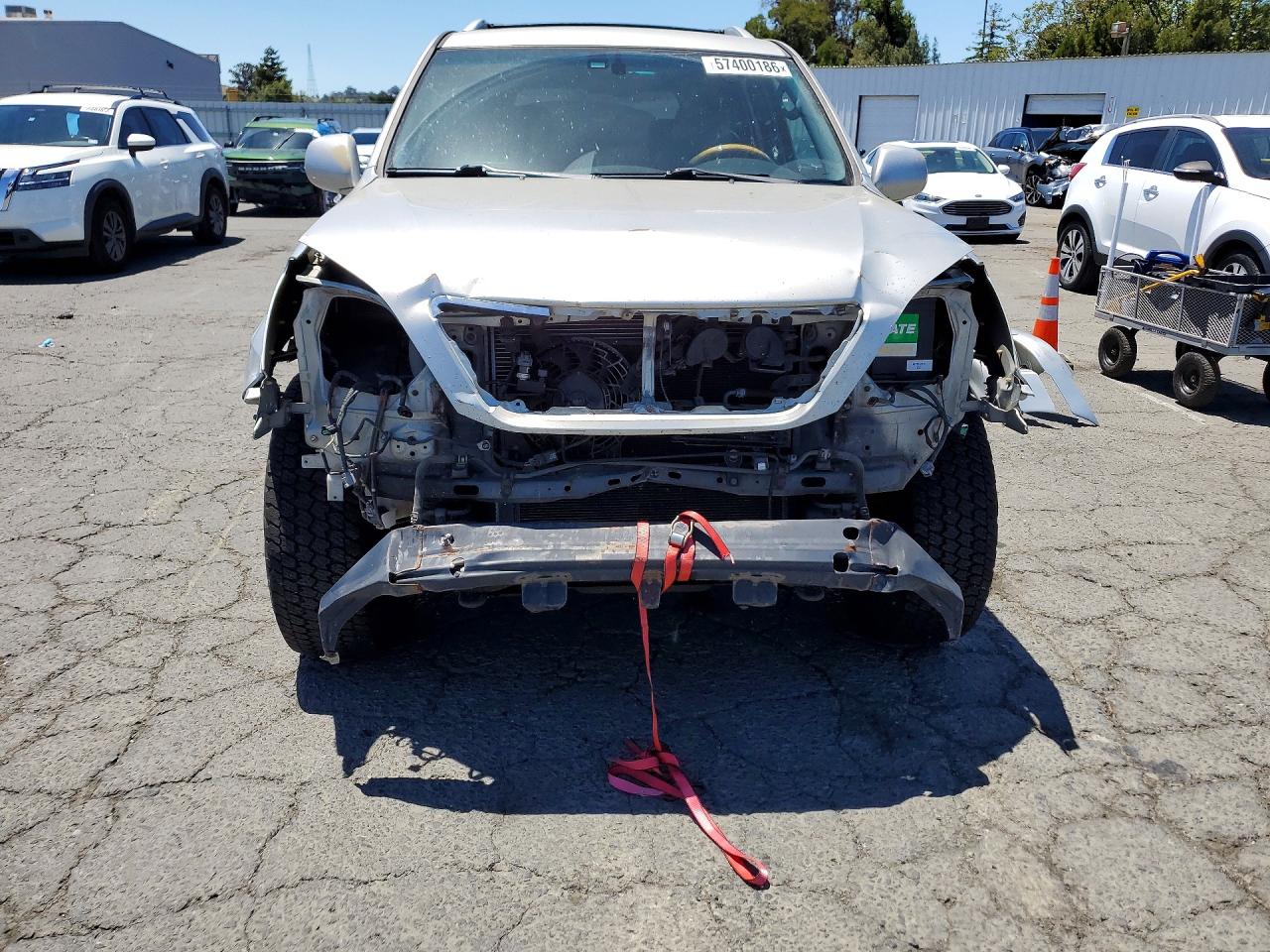 2003 Lexus Gx 470 Серебряный vin: JTJBT20XX30002638