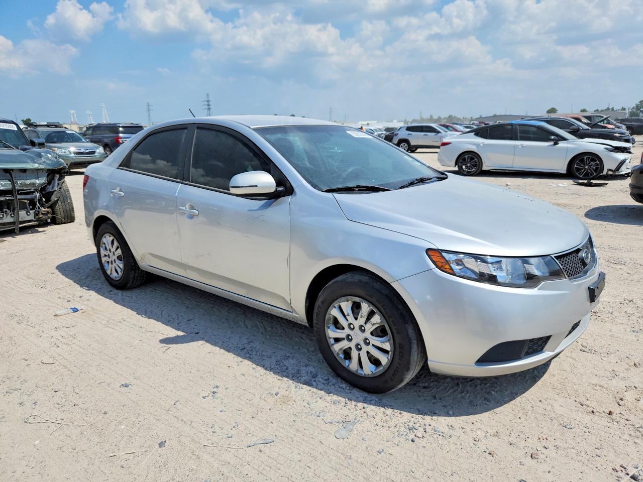 2011 Kia Forte Ex Silver vin: KNAFU4A20B5449431