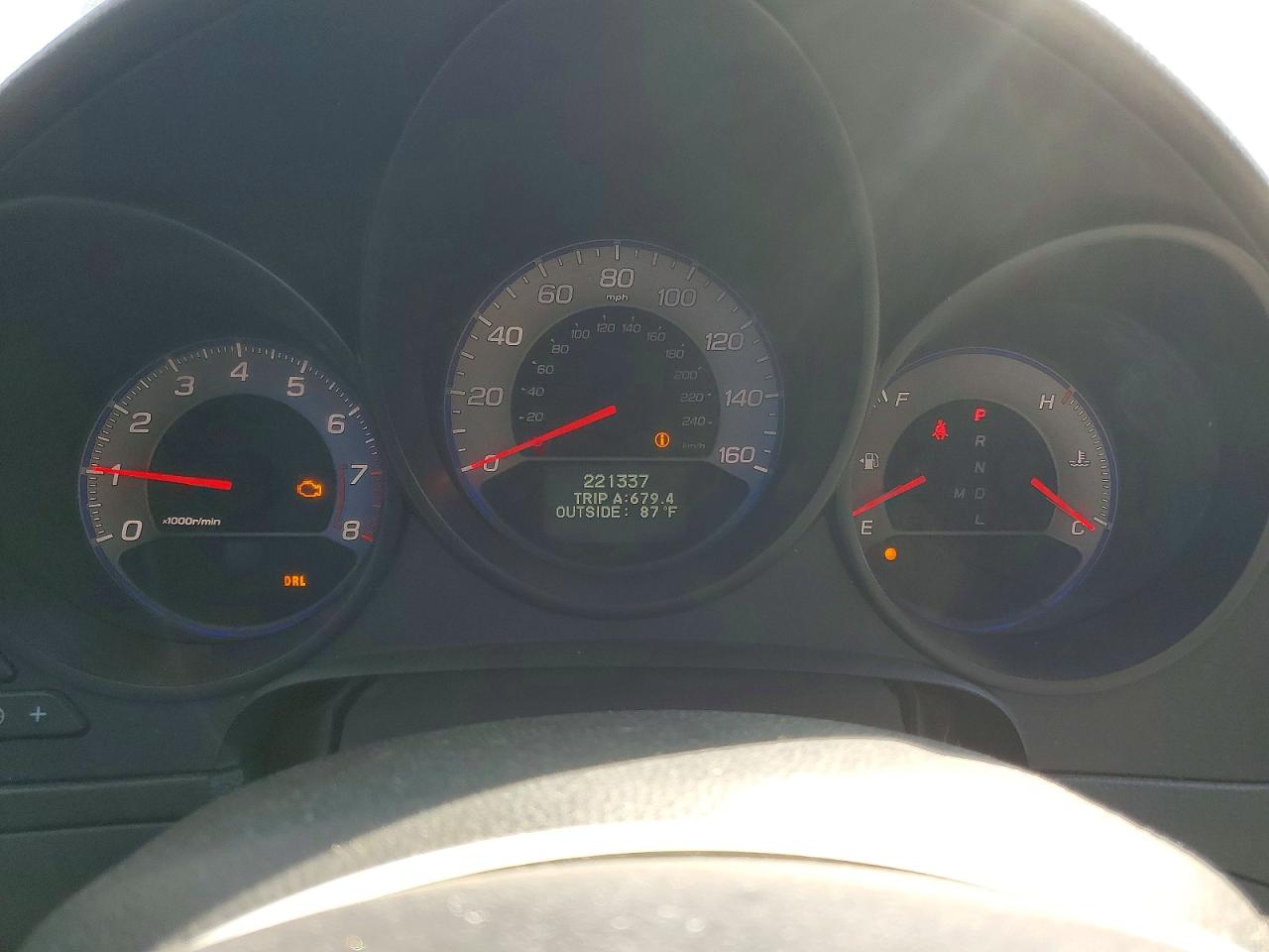 2008 Acura Tl Gray vin: 19UUA66298A011791
