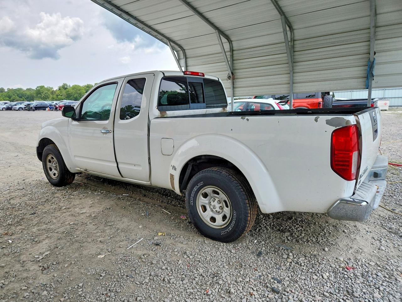 2006 Nissan Frontier Xe White vin: 1N6BD06T66C426990