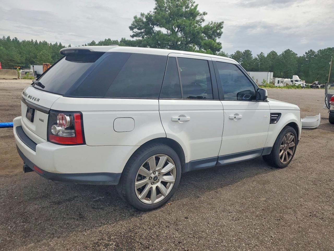 2013 Land Rover Range Rover Sport Hse Белый vin: SALSF2D43DA803913