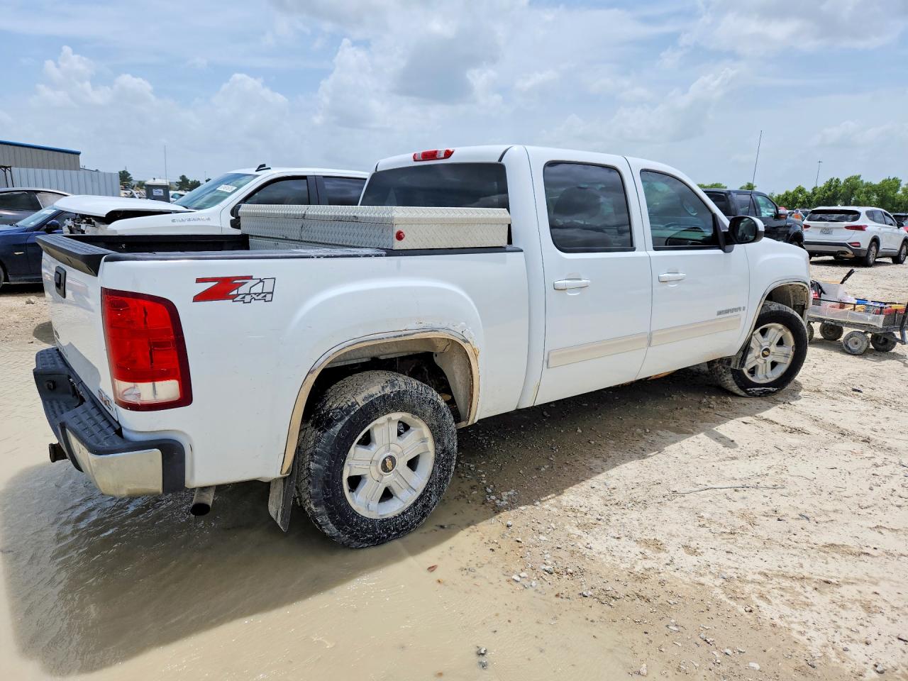 2007 Gmc New Sierra K1500 White vin: 2GTEK133771689710