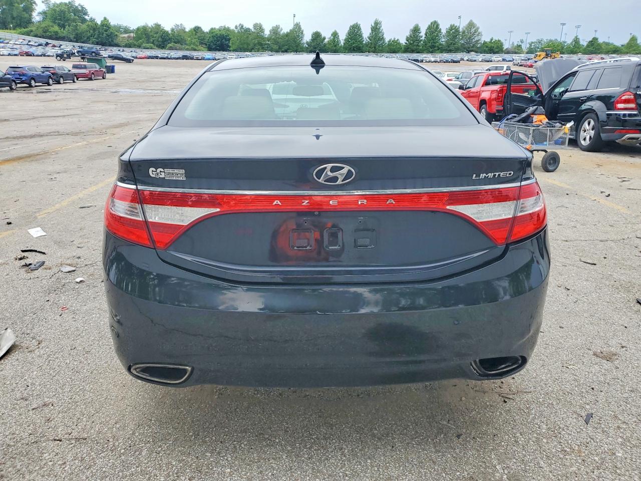 2014 Hyundai Azera Limited Black vin: KMHFH4JGXEA370262