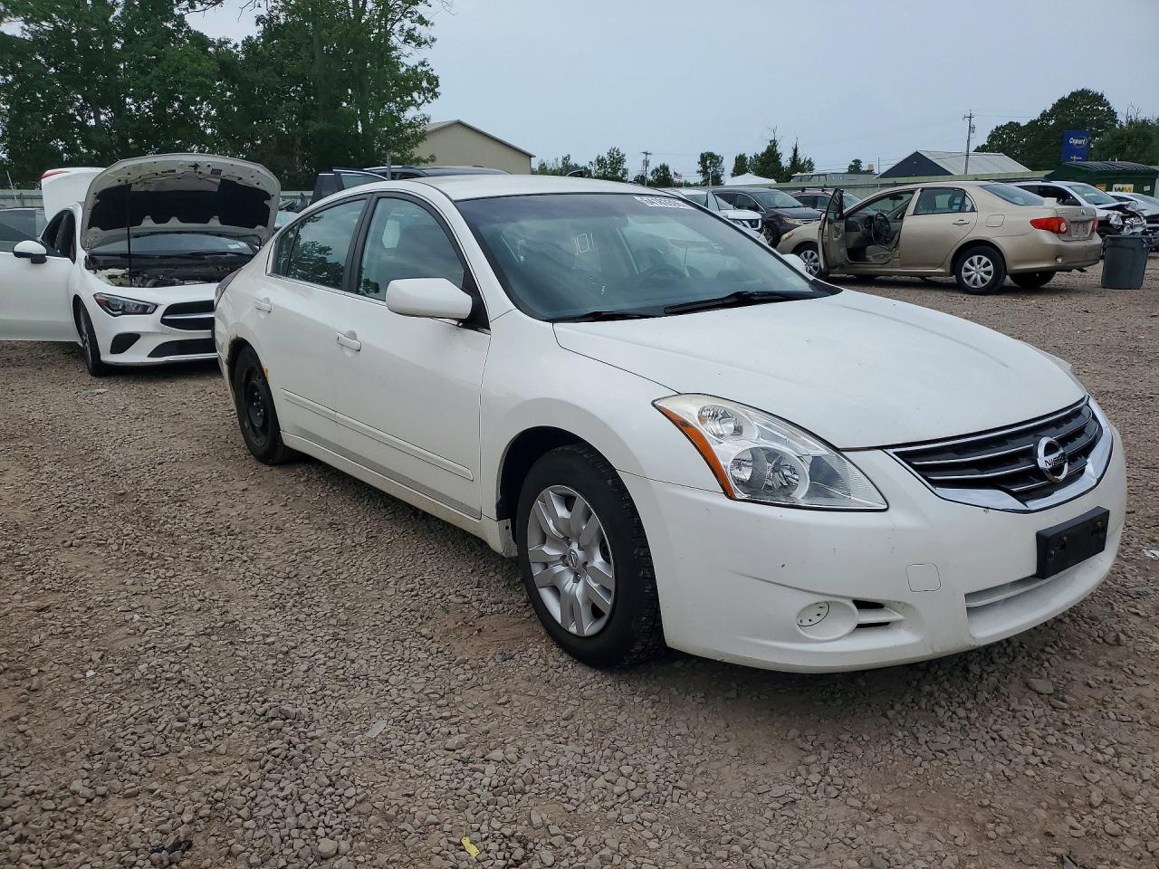 2012 Nissan Altima 2.5 White vin: 1N4AL2AP0CC147656