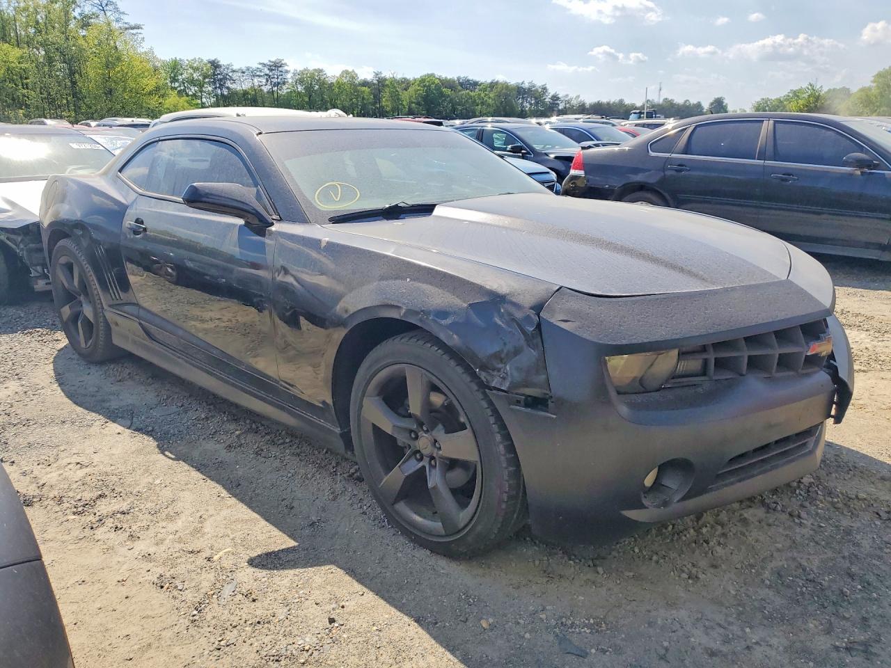 2010 Chevrolet Camaro Lt Black vin: 2G1FB1EV0A9107113