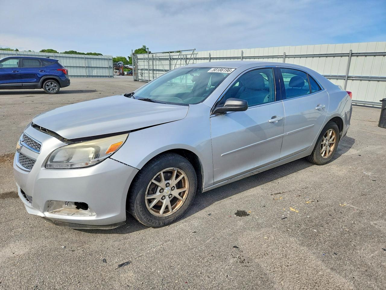 2013 Chevrolet Malibu Ls Серебряный vin: 1G11A5SAXDF342491