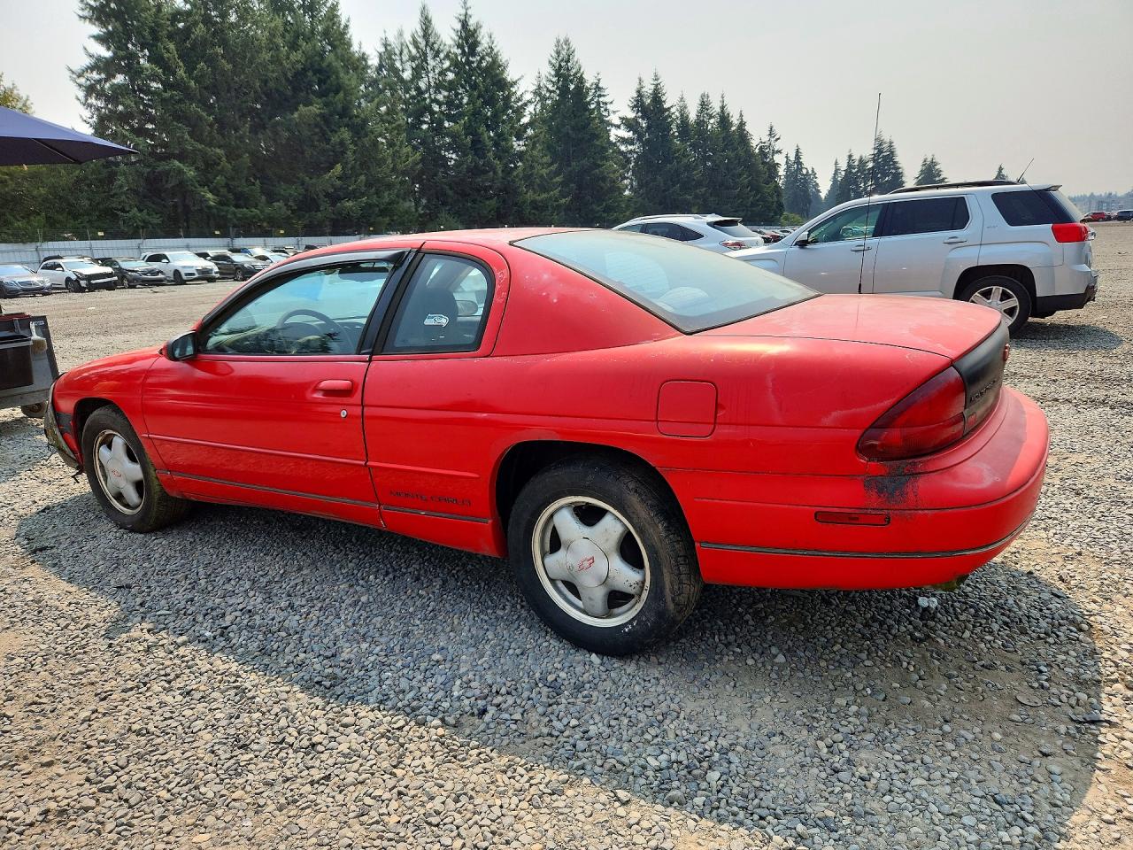 1995 Chevrolet Monte Carlo Z34 Red vin: 2G1WX12X3S9289995