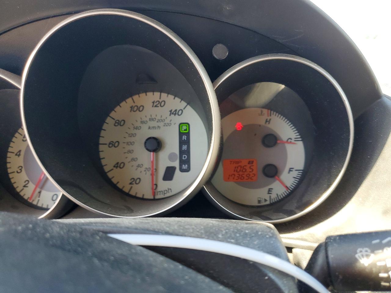 2008 Mazda 3 I Gray vin: JM1BK12G681839580