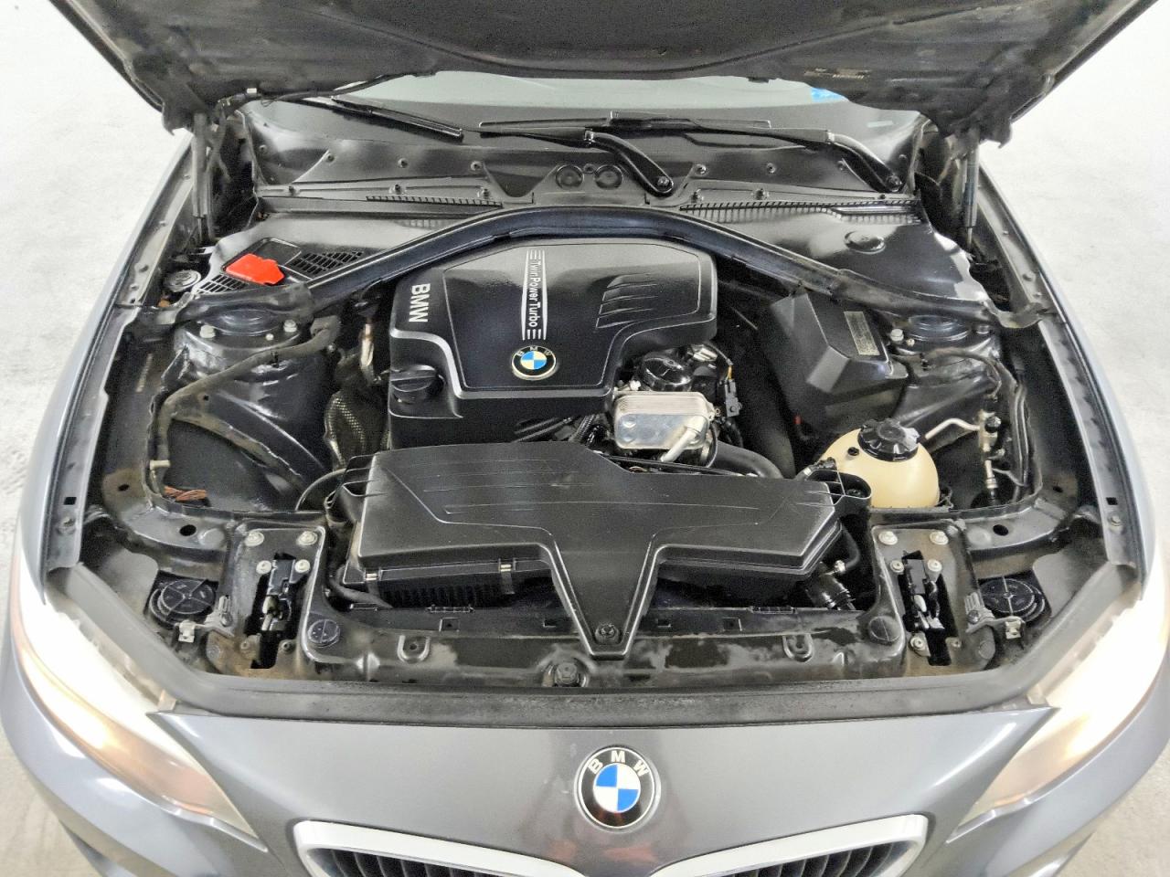 2014 Bmw 228 I Gray vin: WBA1F5C51EVV98985