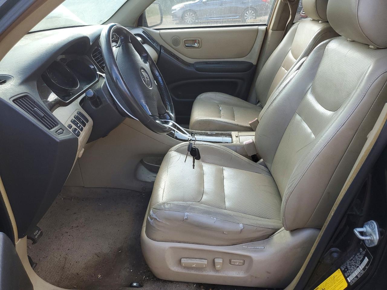 2003 Toyota Highlander Limited Black vin: JTEHF21A430149550