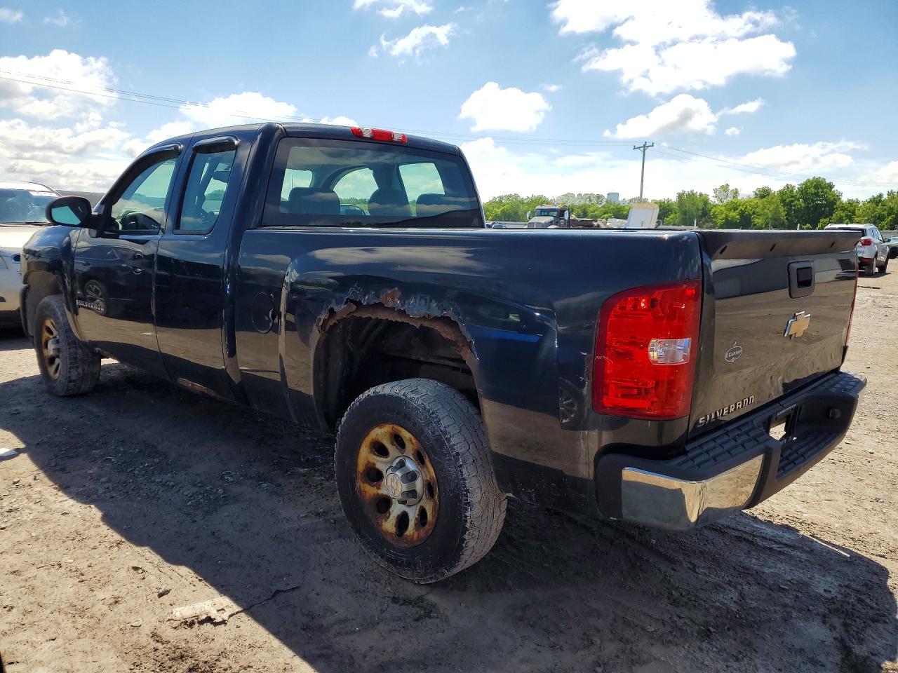 2009 Chevrolet Silverado C1500 Black vin: 1GCEC19X89Z140180