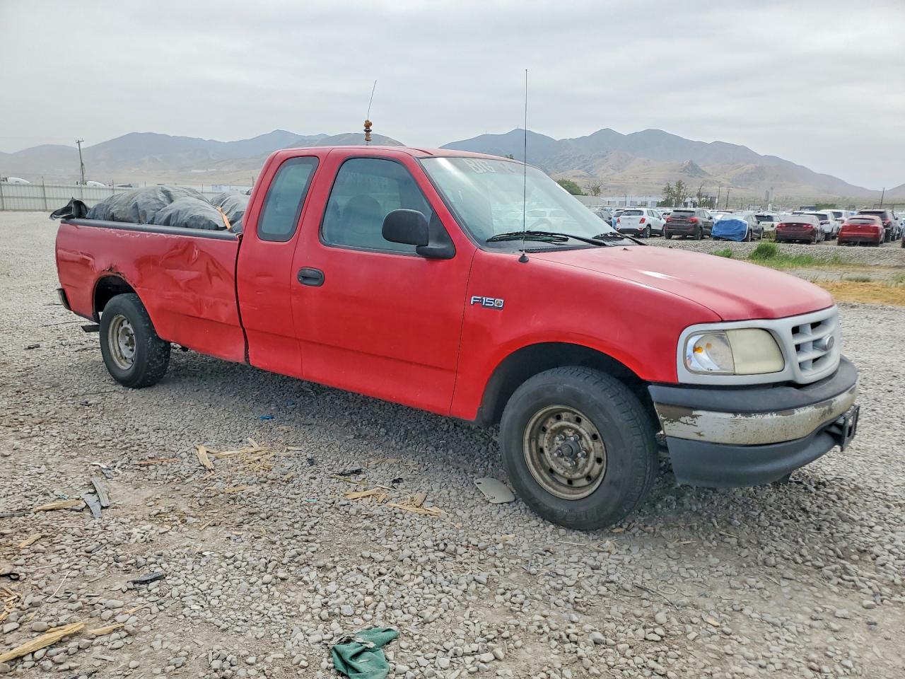 1999 Ford F-150 Красный vin: 1FTZX1724XNC04670