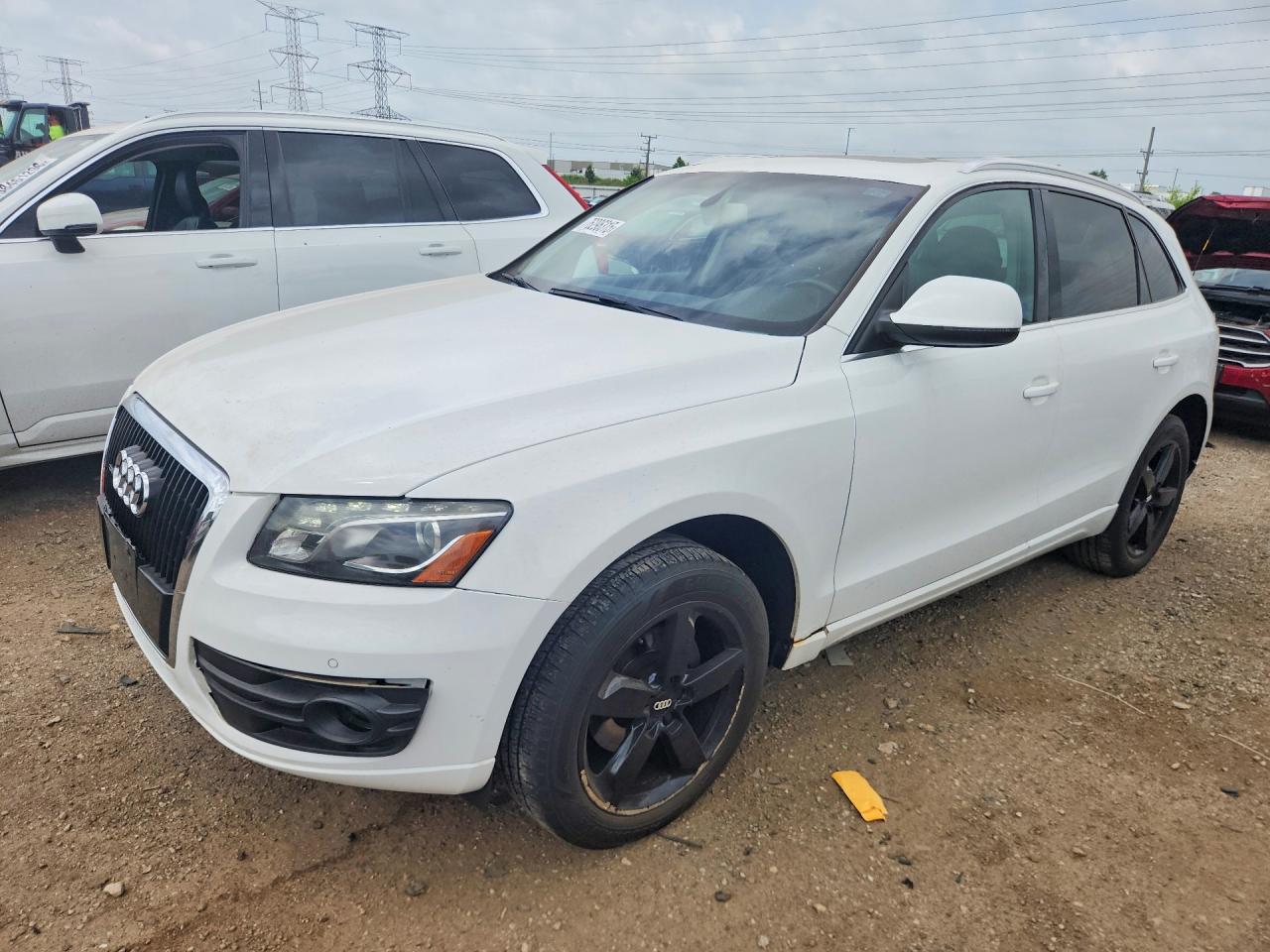2009 Audi Q5 3.2 White vin: WA1KK78RX9A024595