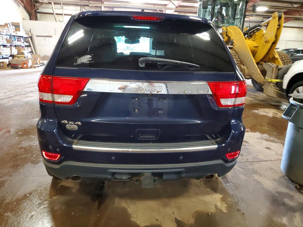2012 Jeep Grand Cherokee Overland Blue vin: 1C4RJFCT4CC234822