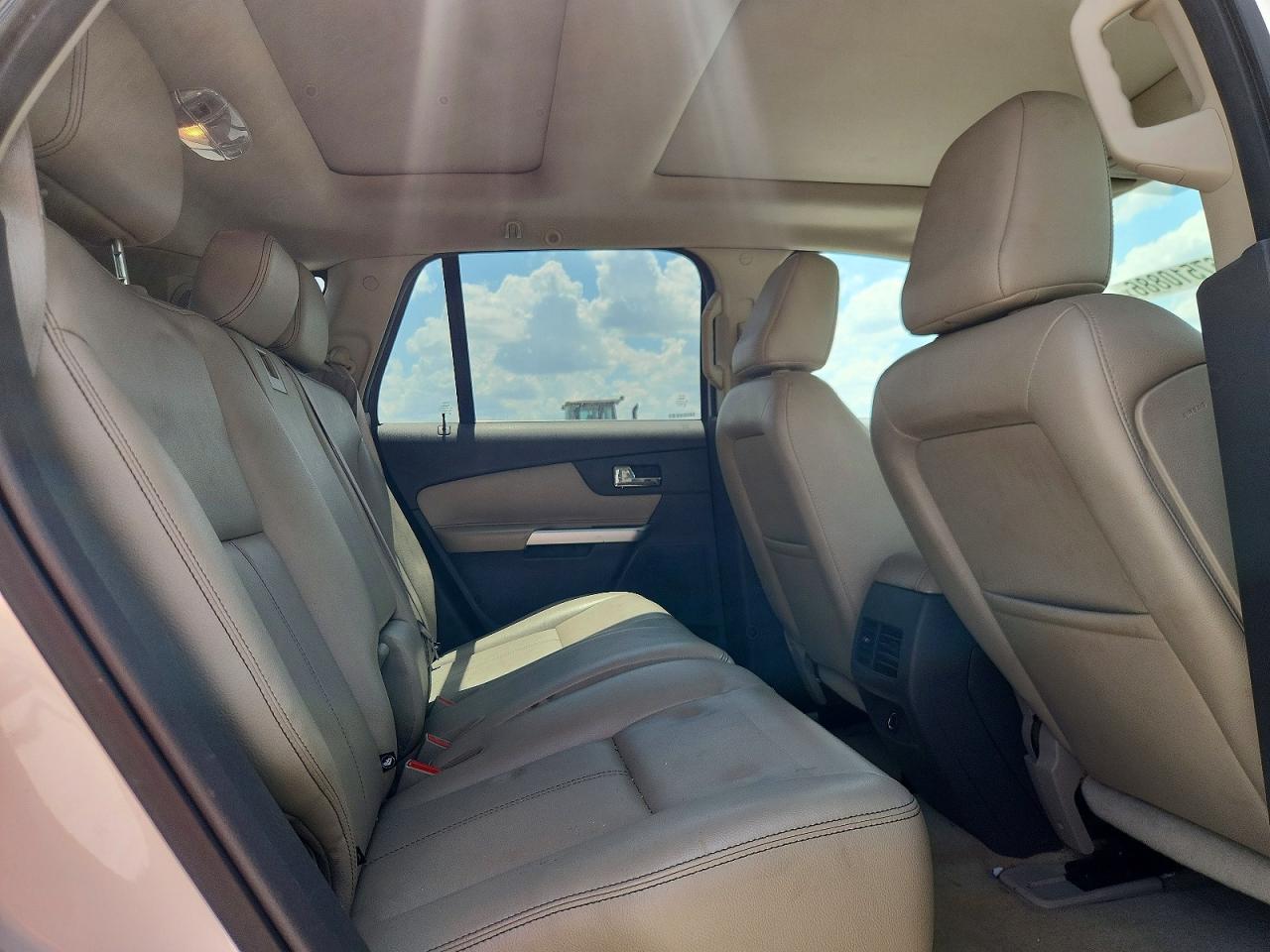 2011 Ford Edge Limited White vin: 2FMDK4KC6BBB18108