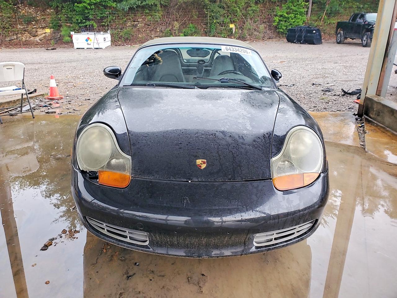2000 Porsche Boxster Black vin: WP0CA2987YU627510