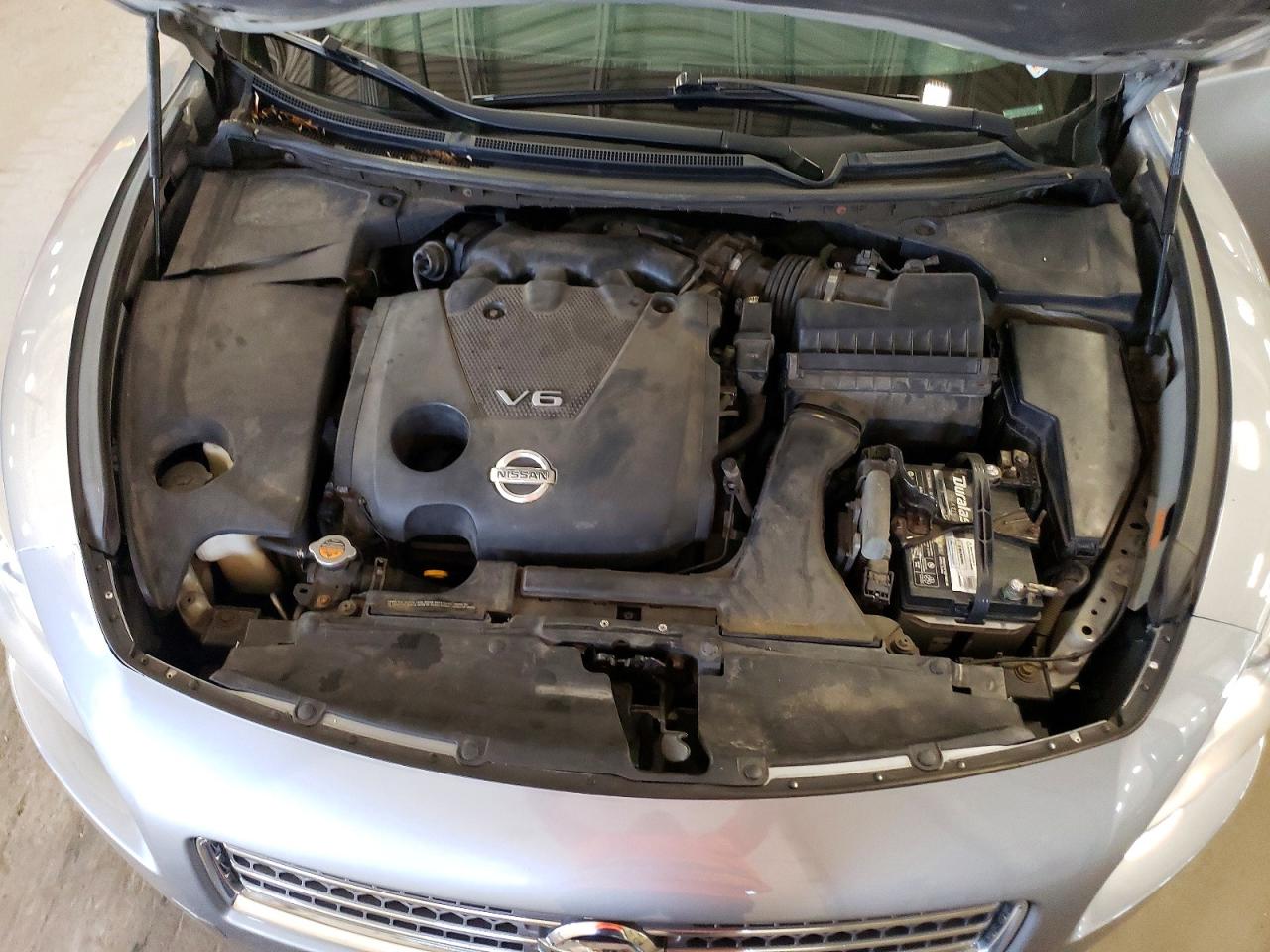 2009 Nissan Maxima 3.5 S Silver vin: 1N4AA51E69C813627