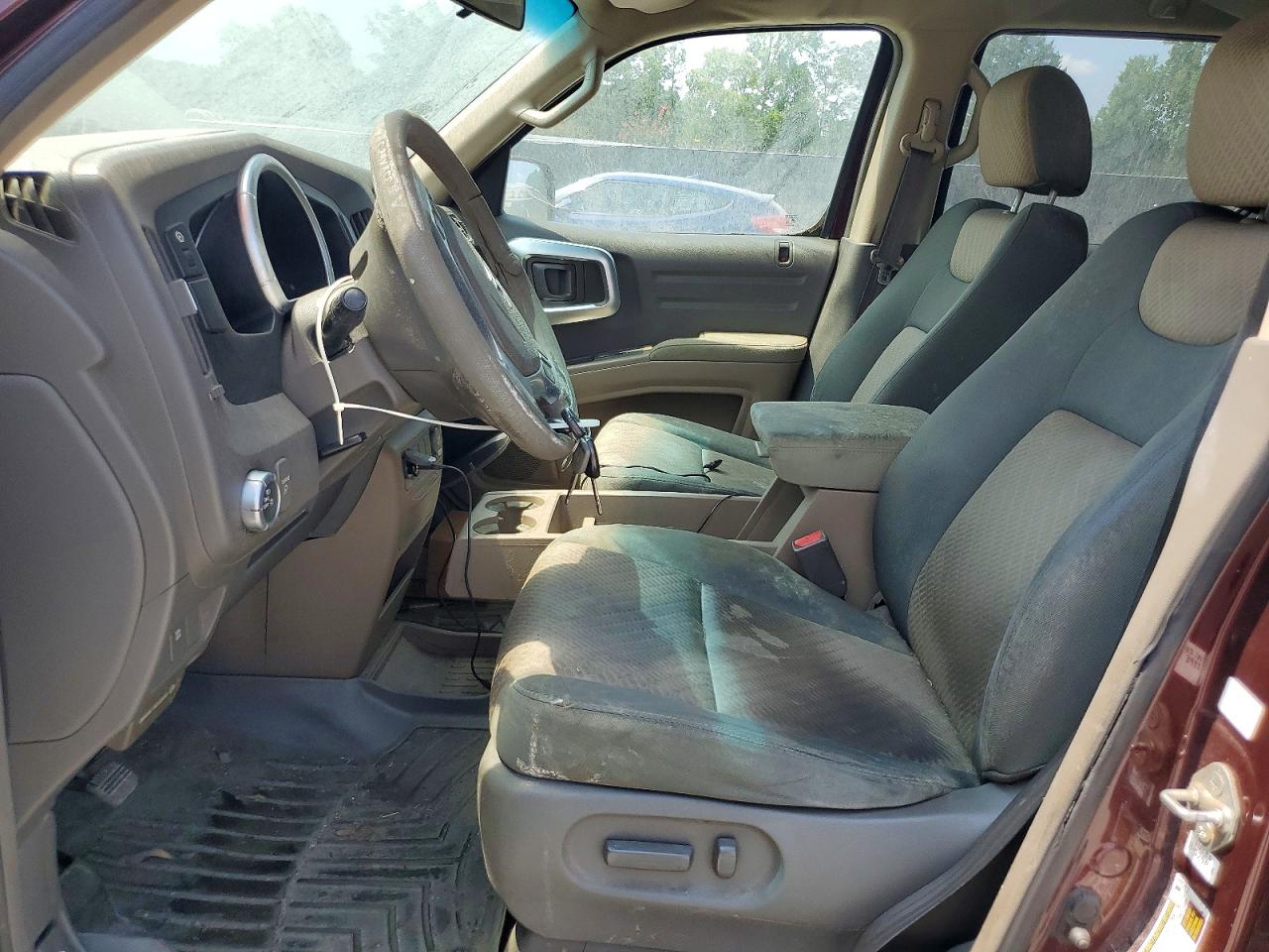 2007 Honda Ridgeline Rts Maroon vin: 2HJYK16477H532098