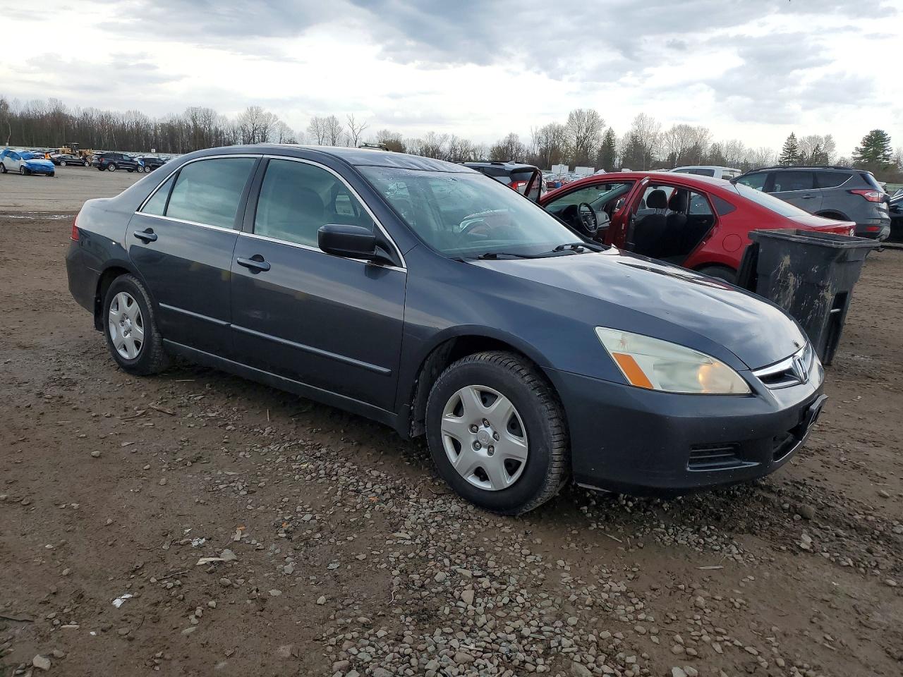 2007 Honda Accord Lx Charcoal vin: 1HGCM56407A187500