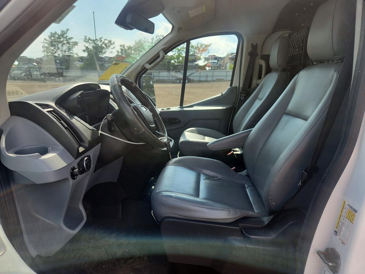 2015 Ford Transit T- - Delivery Van White vin: 1FTNE1YMXFKA59929