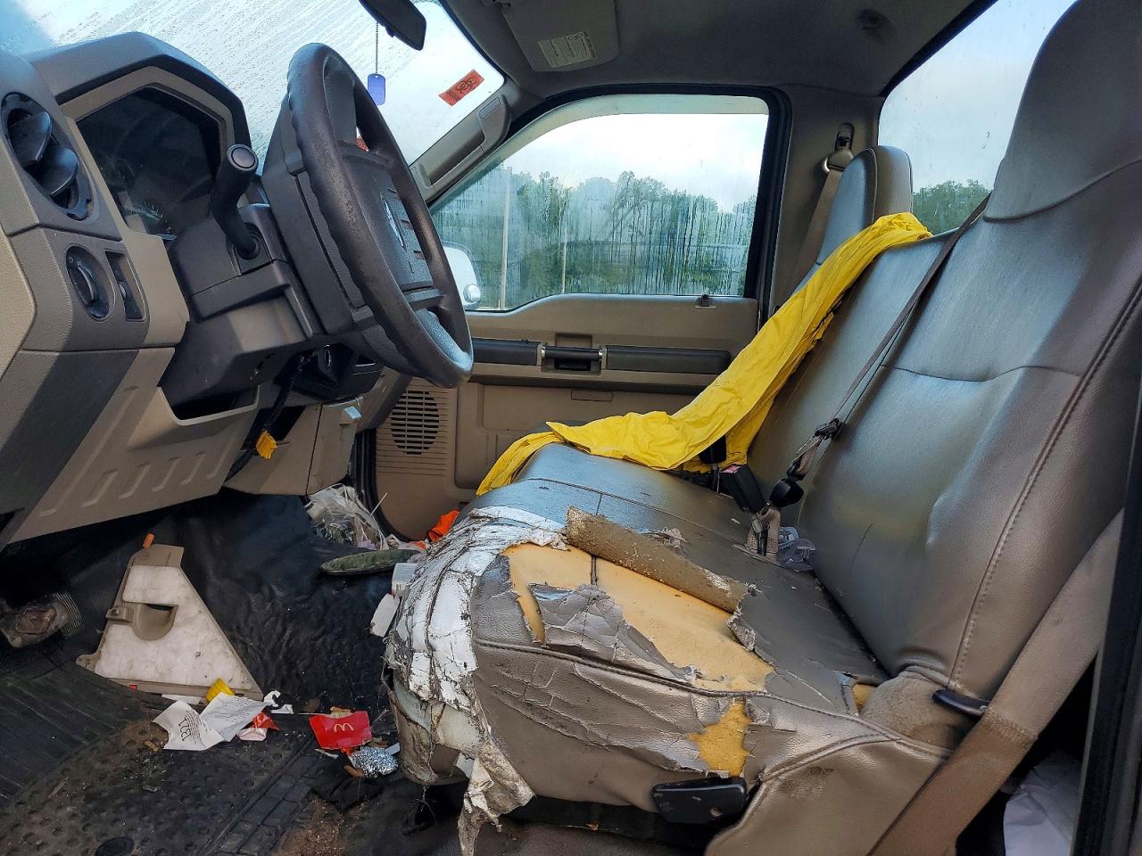 2008 Ford F250 Super Duty Gray vin: 1FTNF21558EA01847