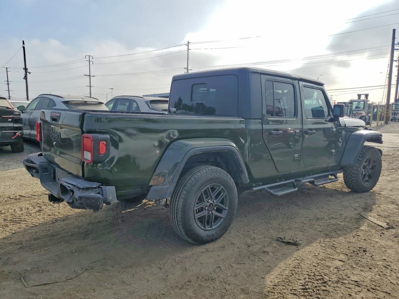 2023 Jeep Gladiator Sport Green vin: 1C6HJTAG7PL518801
