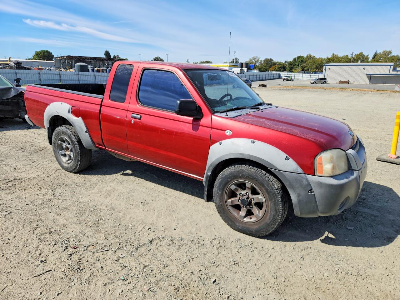 2001 Nissan Frontier Красный vin: 1N6ED26Y31C349329