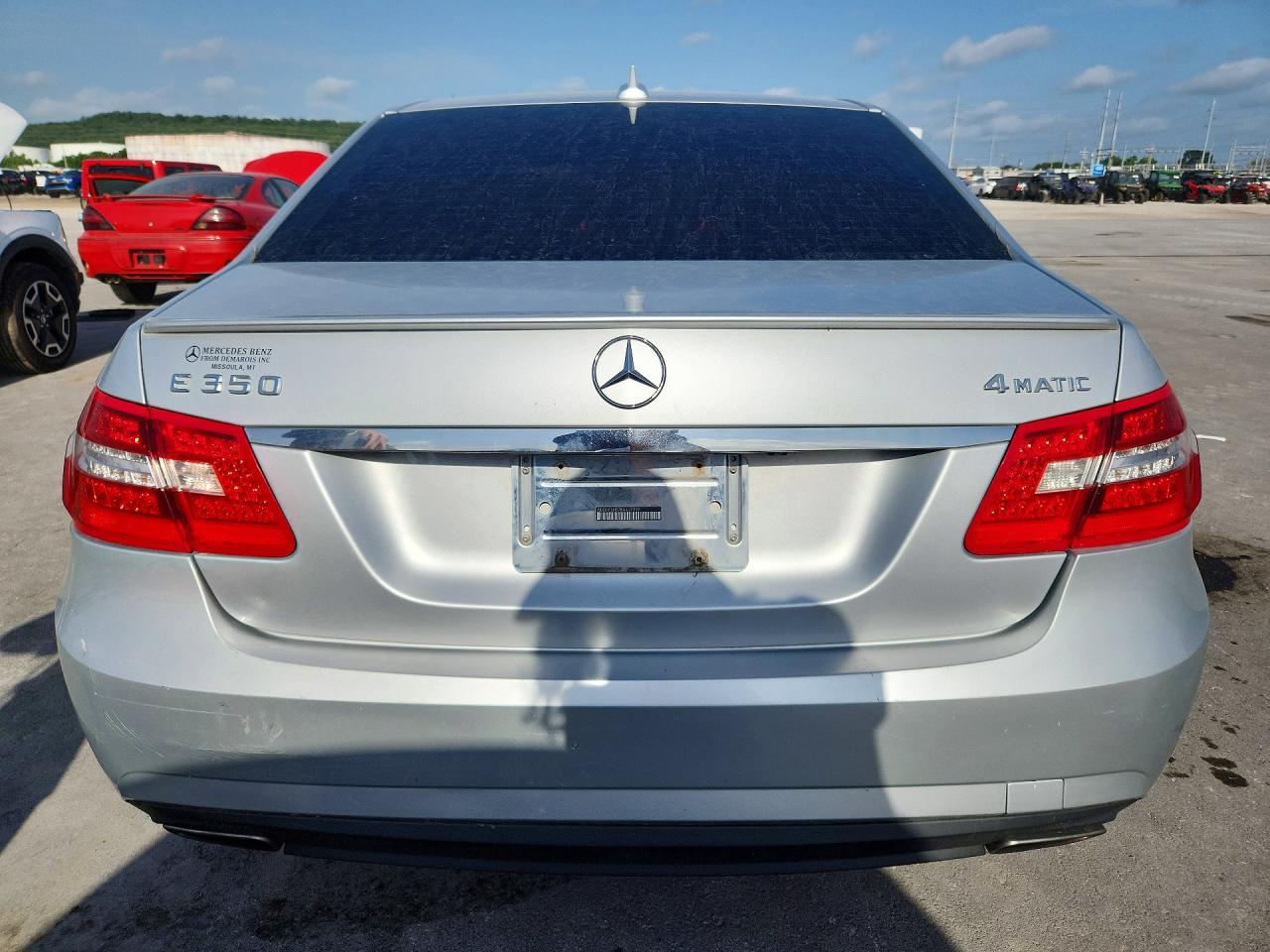2011 Mercedes-benz E 350 4matic Silver vin: WDDHF8HB7BA492292