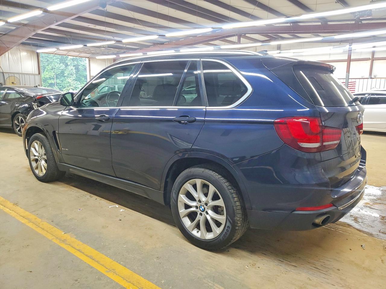 2015 Bmw X5 Xdrive35i Blue vin: 5UXKR0C56F0K63185