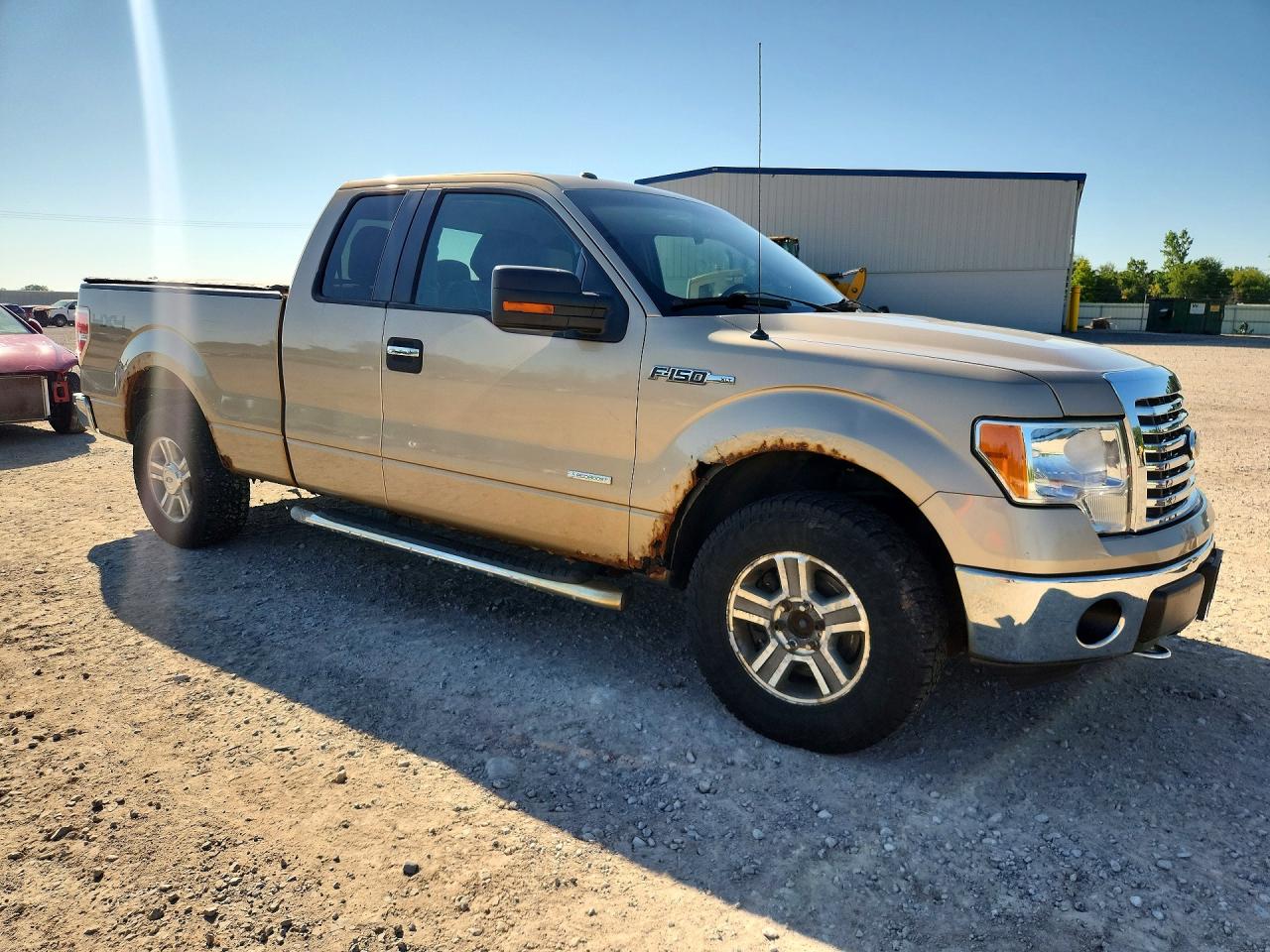 2012 Ford F150 Super Cab Tan vin: 1FTFX1ET9CFB52424